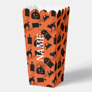 Skurriles Halloween-Muster Geschenkschachtel