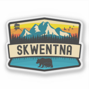 Skwentna, Alaska Aufkleber