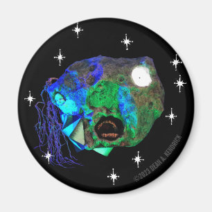 Skwoove Master Asteroidhead mit Sternen Magnet
