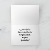 Sky Abschluss Grußkarte Karte (Innenseite)