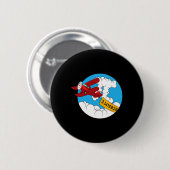 Sky Airplane Funny Mathe Nerd Geburtstag Geschenk  Button (Vorne & Hinten)