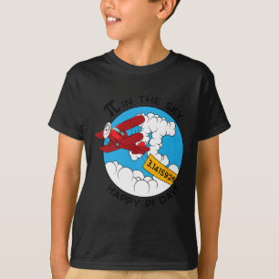 Sky Airplane Funny Mathe Nerd Geburtstag Geschenk T-Shirt