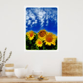 Sky and Bloom , Poster (Küche)