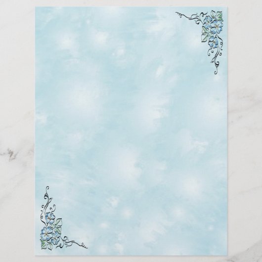 Sky and Clouds Stationery (Vorderseite)