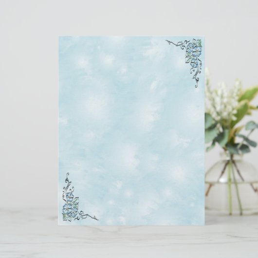 Sky and Clouds Stationery (Stehend Vorderseite)