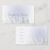 "SKY AND GRASS" ZEN STYLE BUSINESS CARD VISITENKARTE (Vorne/Hinten)