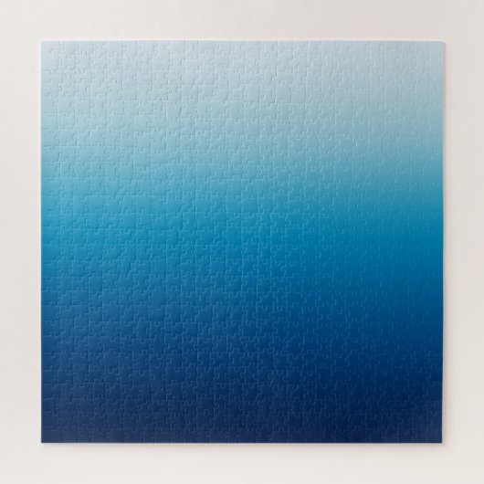 Sky and Ocean Blue Ombre Puzzle (Vertikal)