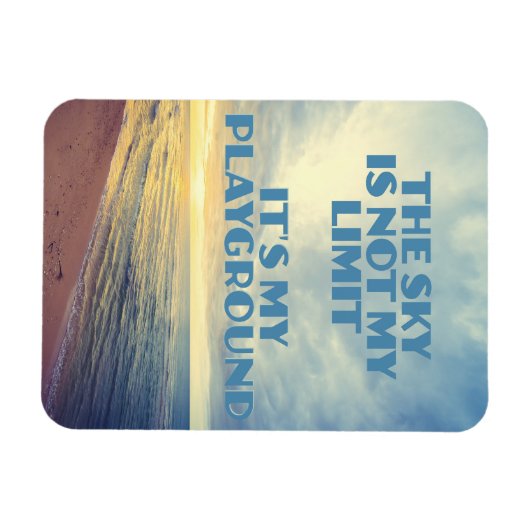 Sky-Angebot Magnet (Horizontal)