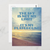 Sky-Angebot Postkarte (Vorne/Hinten)