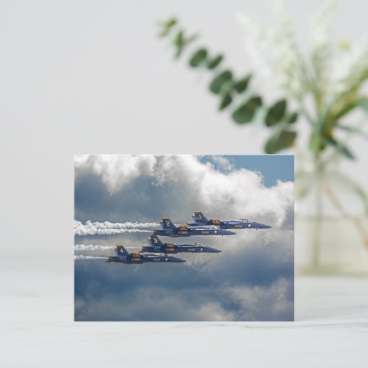 Sky Angels Postkarte (Stehend Vorderseite)