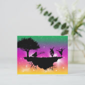 Sky Ballet Postkarte (Stehend Vorderseite)