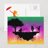 Sky Ballet Postkarte (Vorne/Hinten)