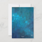 Sky Beileid Beerdigung Foto Danke Karte (Rückseite)