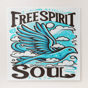 Sky Bird mit freiem Geist und Soul Puzzle