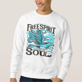 Sky Bird mit freiem Geist und Soul Sweatshirt
