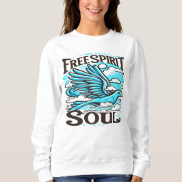 Sky Bird mit freiem Geist und Soul Sweatshirt