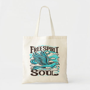 Sky Bird mit freiem Geist und Soul Tragetasche