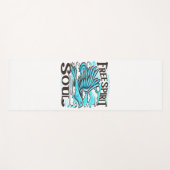 Sky Bird mit freiem Geist und Soul Yogamatte (Vorderseite (Horizontal))