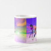 Sky Birthday Balloons Kaffeetasse (Mittel)