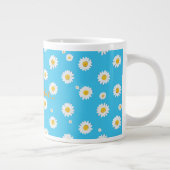 Sky Bloom Daisies Jumbo-Tasse (Rechts)