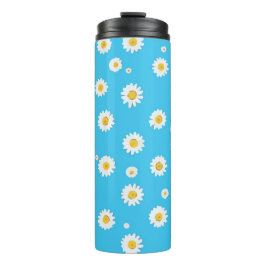 Sky Bloom Daisies Thermosbecher