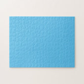 Sky Blue #5EC5F3, Blue Hosta Puzzle (Horizontal)