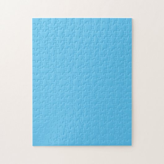 Sky Blue #5EC5F3, Blue Hosta Puzzle (Vertikal)