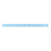Sky Blue and White Cabana Stripes  Satinband (Vorderseite)