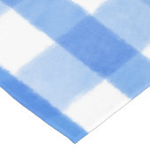 Sky Blue and White Pattern Tablecloth Dining Set Tischdecke (Schrägansicht)