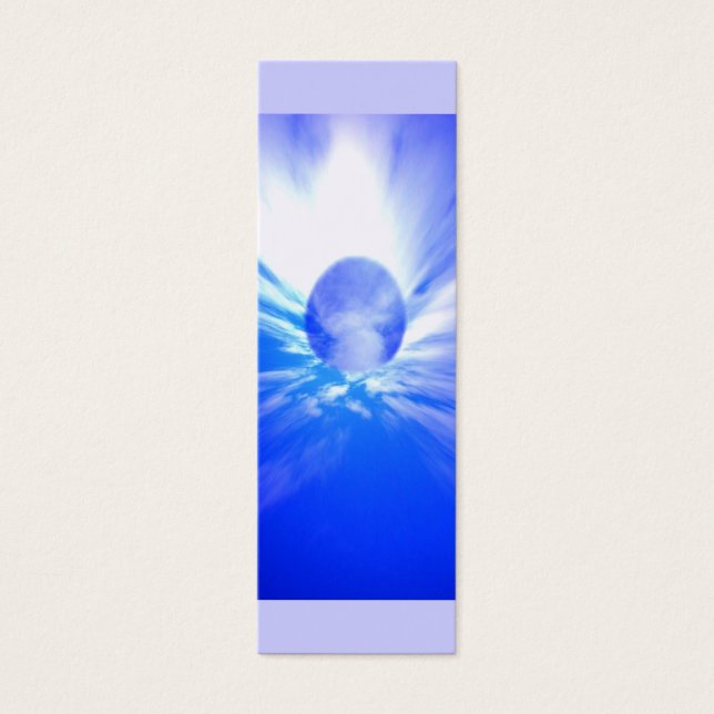 Sky Blue Angel, Mini-Lesezeichen (Vorderseite)
