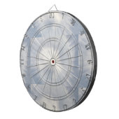 Sky Blue Background Dartscheibe (Vorderseite rechts)