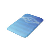 Sky Blue Badematte (Schrägansicht)