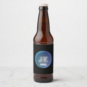 Sky Blue Bierflasche Bierflaschenetikett