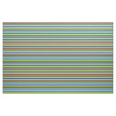 Sky Blue, Brown, Chartreuse, Minze Cream & Black Stoff (Fat Quarter (45,7 x 55,9 cm))