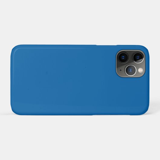 Sky Blue Case-Mate iPhone Hülle (Rückseite (Horizontal))