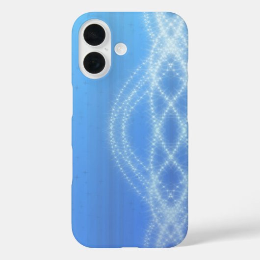 Sky Blue Case-Mate iPhone Hülle (Rückseite)