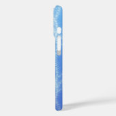 Sky Blue Case-Mate iPhone Hülle (Rückseite / Links)