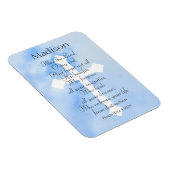 Sky Blue Christlich Healing Bible Name Magnet (Rechte Seite)