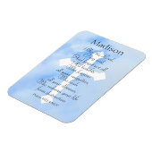 Sky Blue Christlich Healing Bible Name Magnet (Linke Seite)