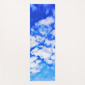 Sky Blue Clouds Yogamatte (Vorderseite)