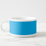 Sky Blue Color Accent Anpassen Kleine Suppentasse<br><div class="desc">Dieses Sonderprodukt ist in einem lebendigen, zyanblau akzentfarbenen Dekor für sich oder als Geschenk, um einen Eindruck in den jeden Anlässen zu machen. Klicken Sie auf die Schaltfläche "Anpassen!" oder auf den Link, den Sie auf dieser Produktseite finden, um ein Set benutzerfreundlicher Designwerkzeuge anzuzeigen, mit denen Sie dieses Produkt anpassen...</div>
