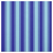 Sky Blue & Dark Blue Pattern Stoff (Muster)
