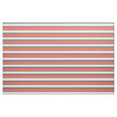 Sky Blue, Dark Slate Grey, Red, Mint Cream & Black Stoff (Fat Quarter (45,7 x 55,9 cm))