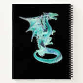 Sky Blue Dragon Notizblock (Rückseite)