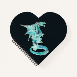 Sky Blue Dragon Notizblock