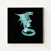 Sky Blue Dragon Notizblock (Rückseite)