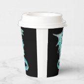 Sky Blue Dragon Pappbecher (Rechts)