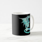 Sky Blue Dragon Tasse (VorderseiteRechts)