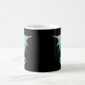 Sky Blue Dragon Tasse (Mittel)