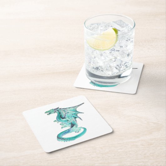 Sky Blue Dragon Untersetzer (Vor Ort)